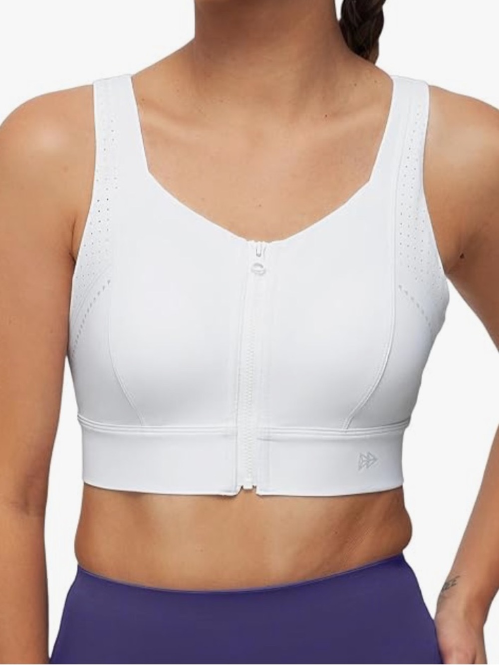 Yvette High Support Zip Sports Bra - large - Picture 15 of 16